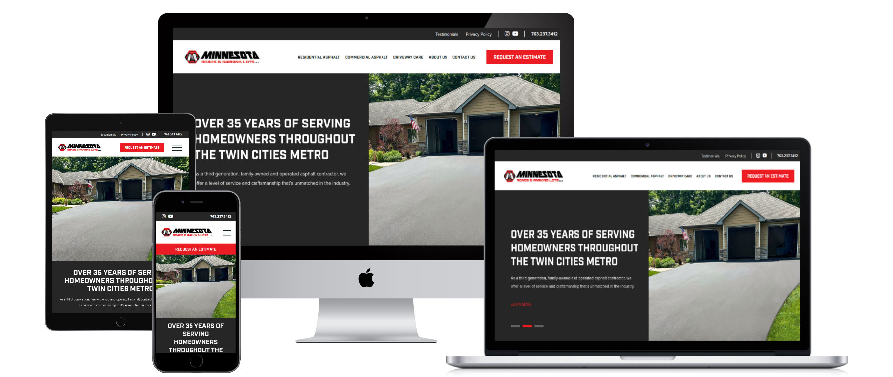 Minnesota-Roads-Parking-Website-design-and-development