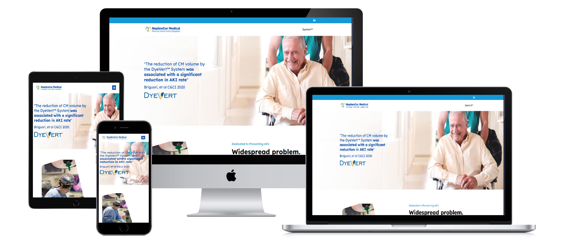 Nephrocor-Medical web design