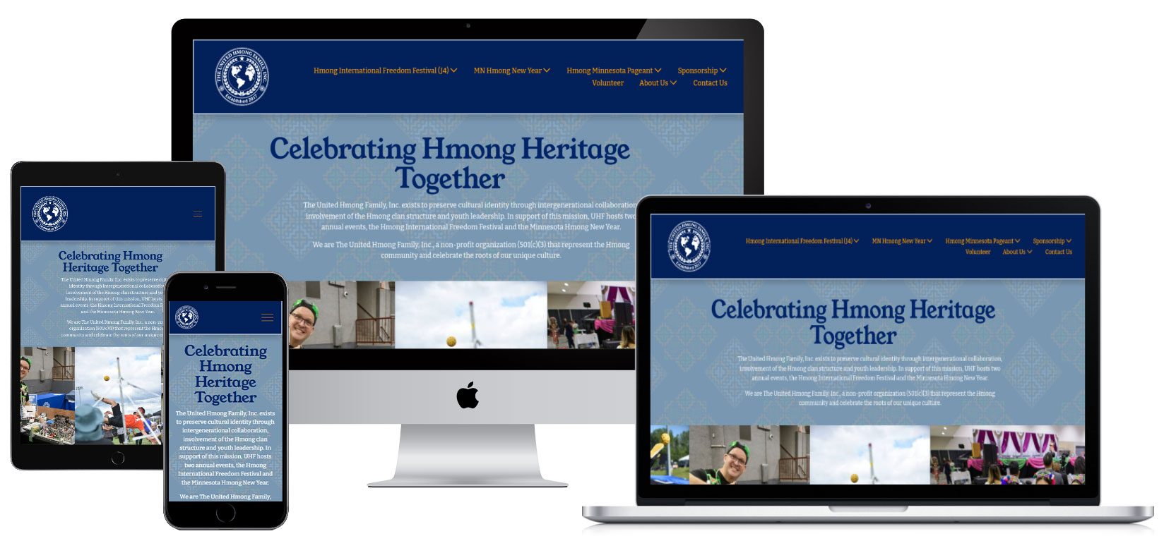 The United Hmong Family website development project